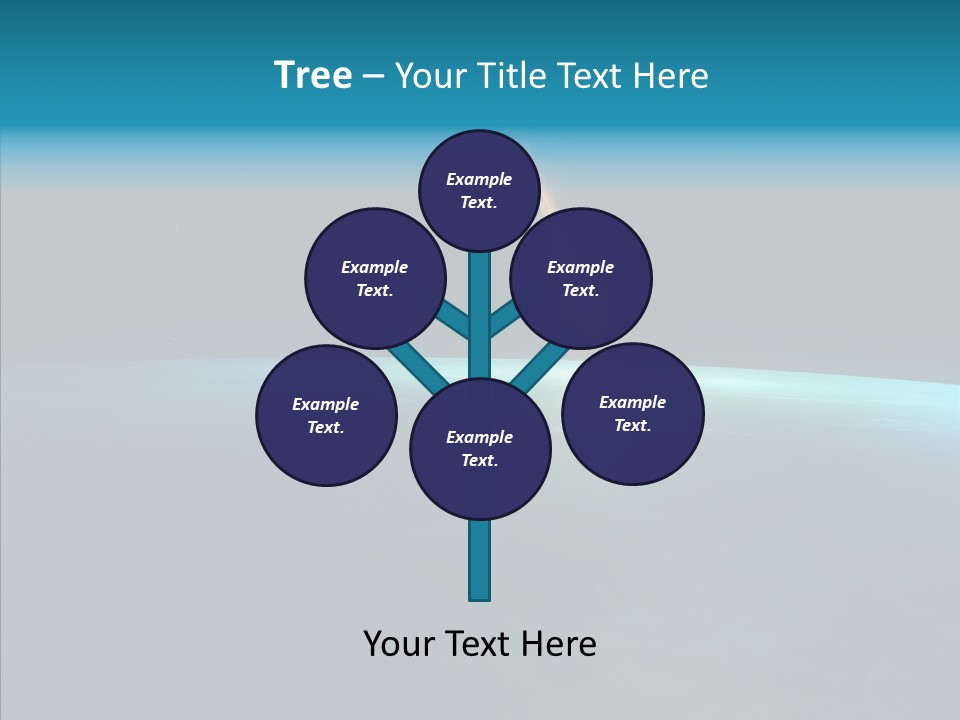 Universe Impact Planet PowerPoint Template
