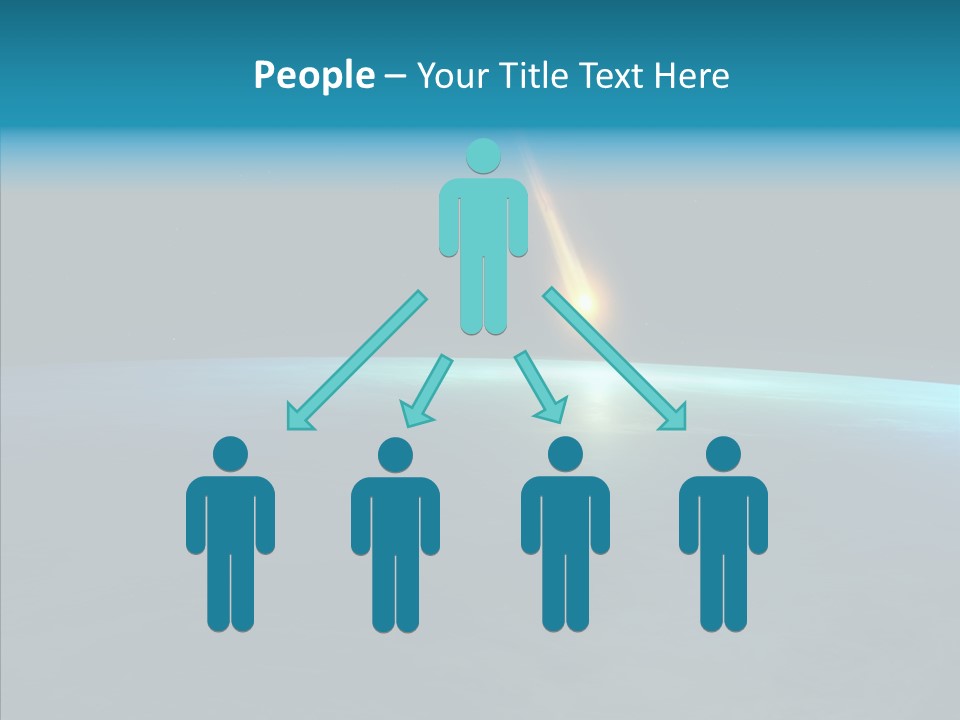 Universe Impact Planet PowerPoint Template