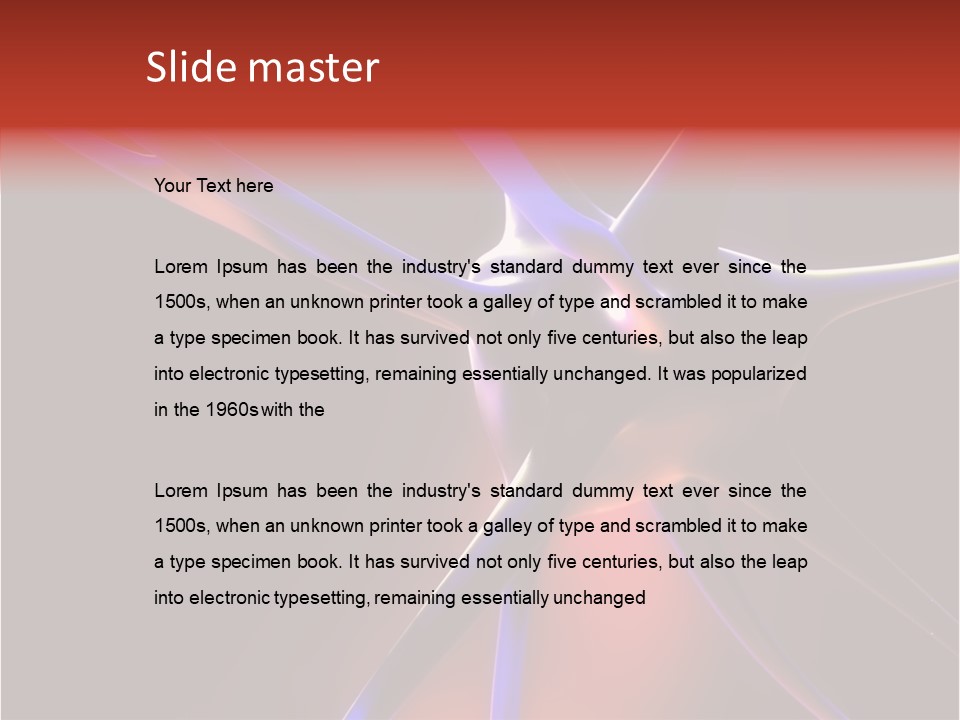 Thinking Nerve Brain PowerPoint Template