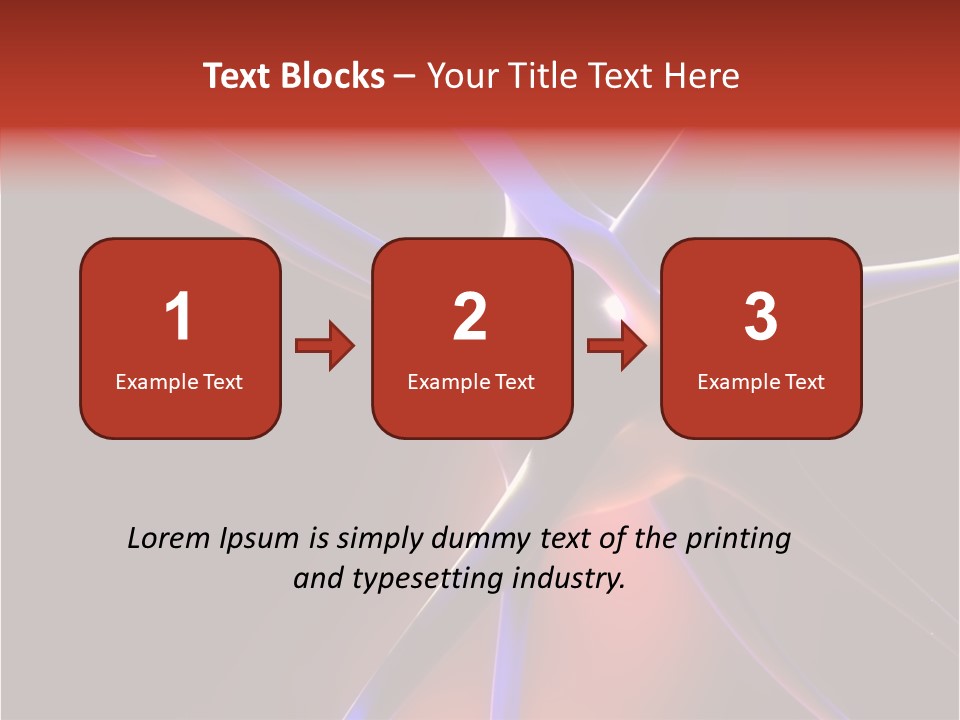 Thinking Nerve Brain PowerPoint Template