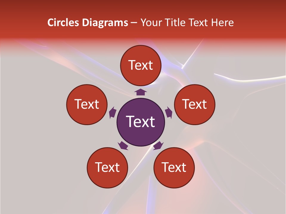 Thinking Nerve Brain PowerPoint Template
