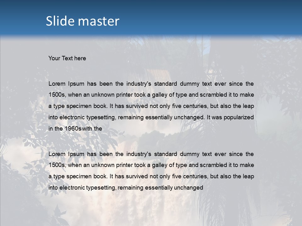 Argentina Park Brazil PowerPoint Template