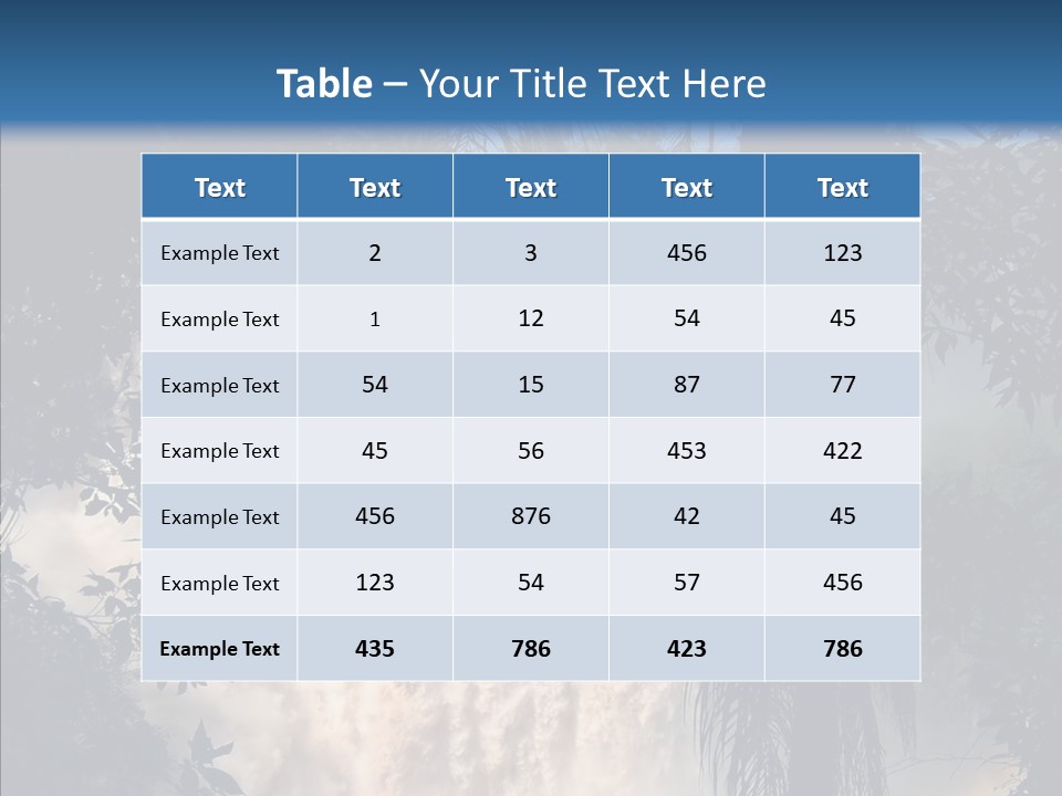 Argentina Park Brazil PowerPoint Template