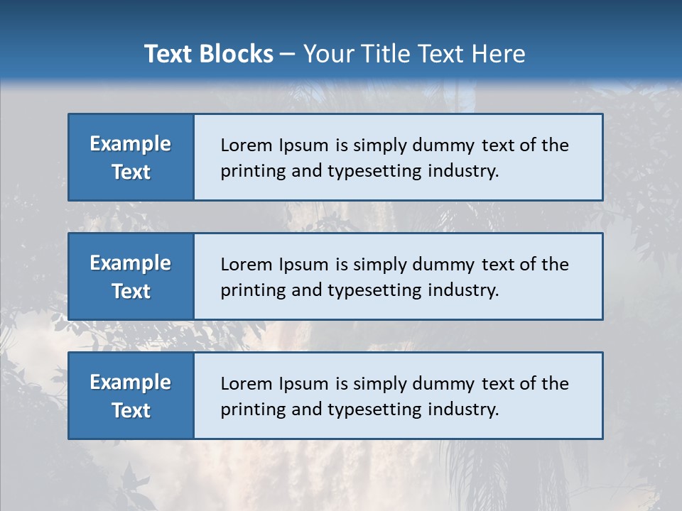 Argentina Park Brazil PowerPoint Template