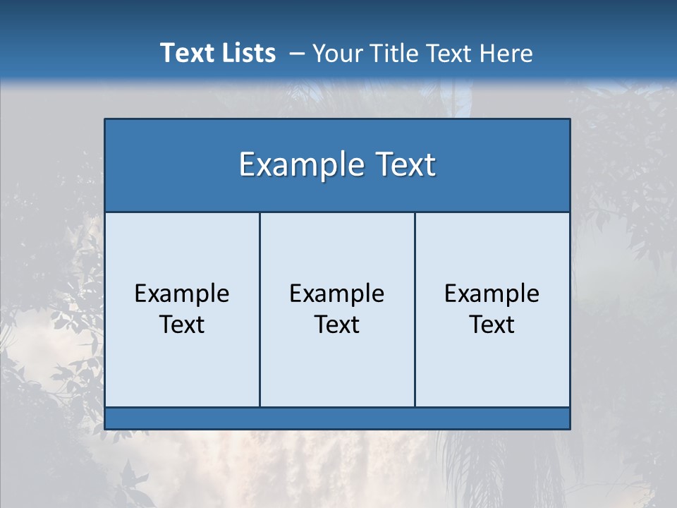 Argentina Park Brazil PowerPoint Template