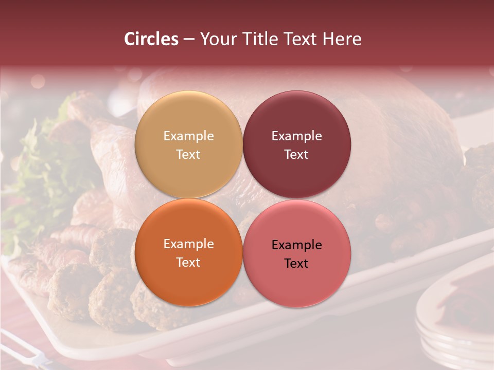 Beignet Herb Balls PowerPoint Template