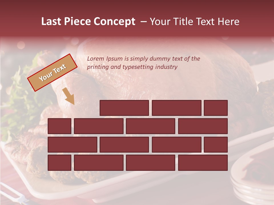 Beignet Herb Balls PowerPoint Template