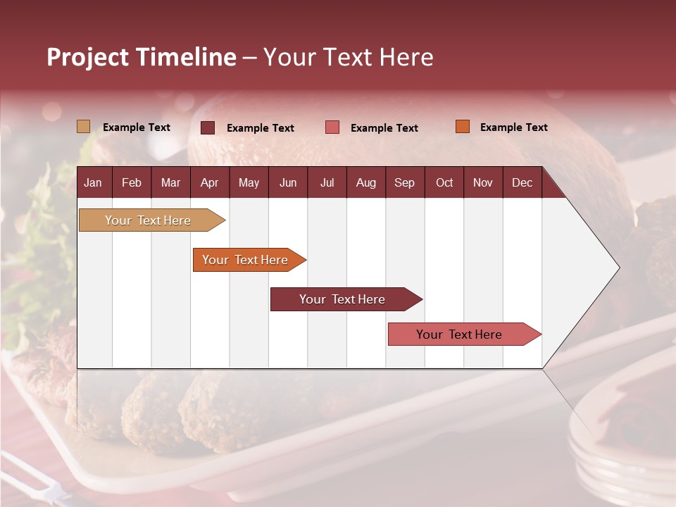 Beignet Herb Balls PowerPoint Template