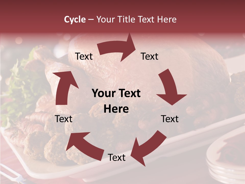 Beignet Herb Balls PowerPoint Template