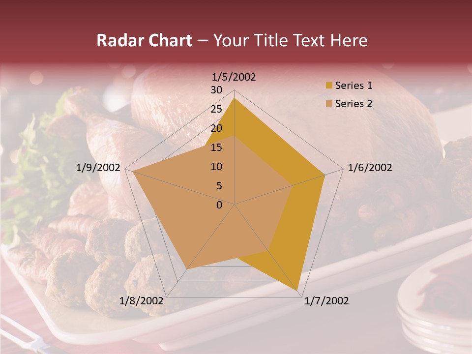 Beignet Herb Balls PowerPoint Template