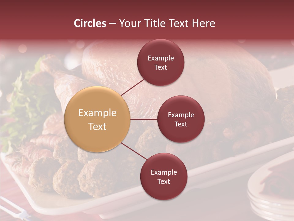 Beignet Herb Balls PowerPoint Template