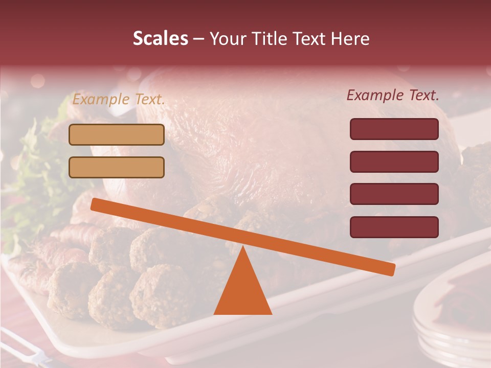 Beignet Herb Balls PowerPoint Template