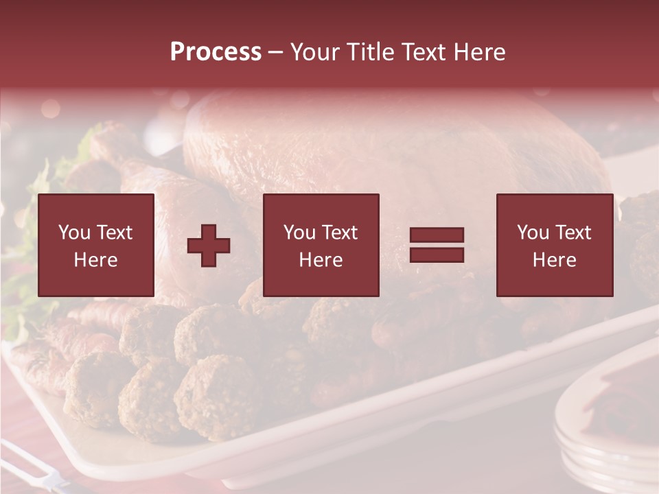 Beignet Herb Balls PowerPoint Template