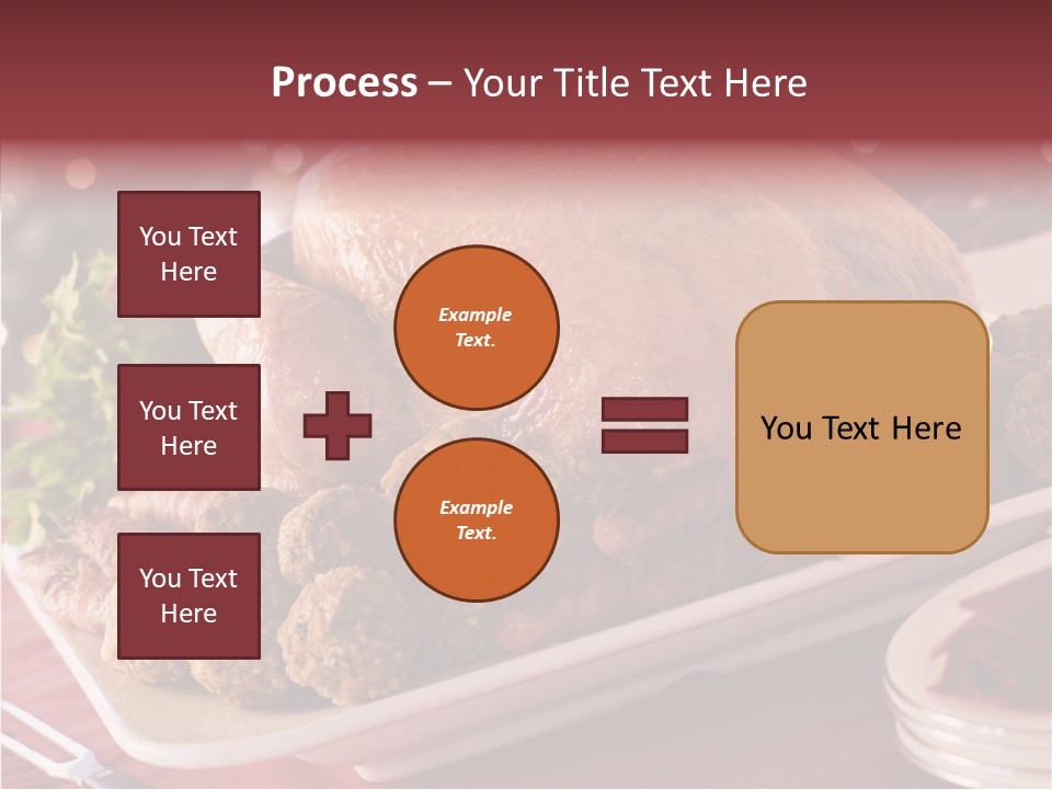 Beignet Herb Balls PowerPoint Template