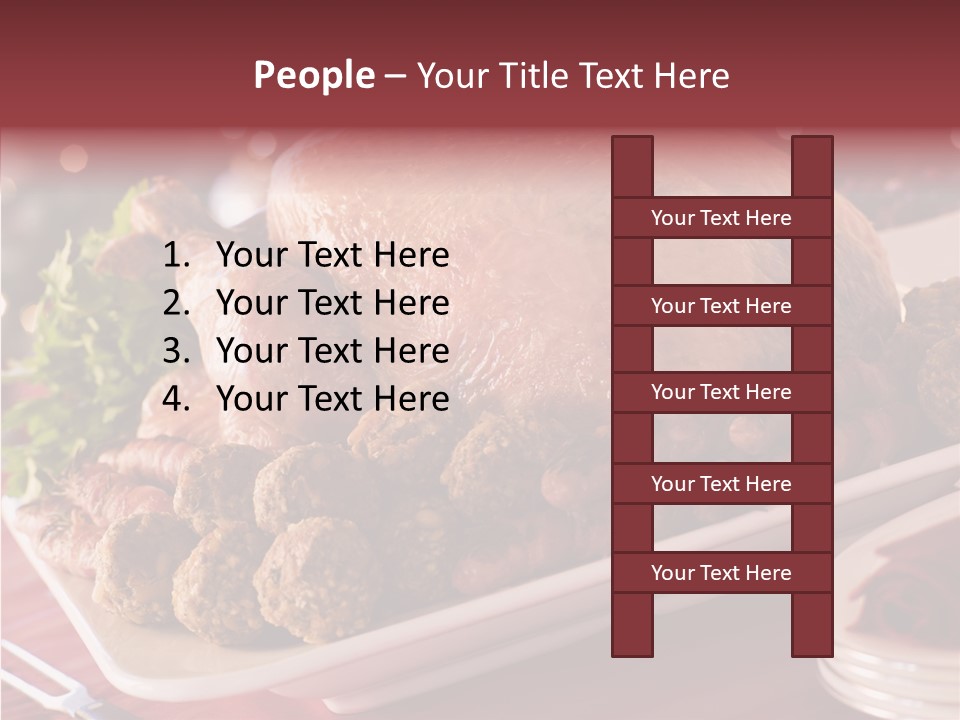Beignet Herb Balls PowerPoint Template
