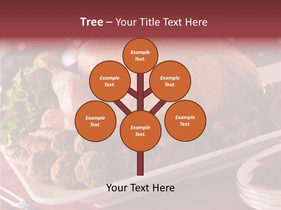 Beignet Herb Balls PowerPoint Template