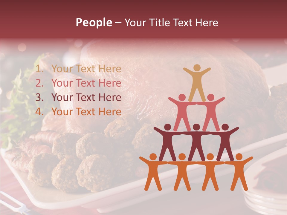 Beignet Herb Balls PowerPoint Template