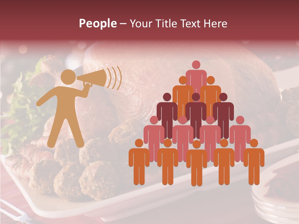 Beignet Herb Balls PowerPoint Template