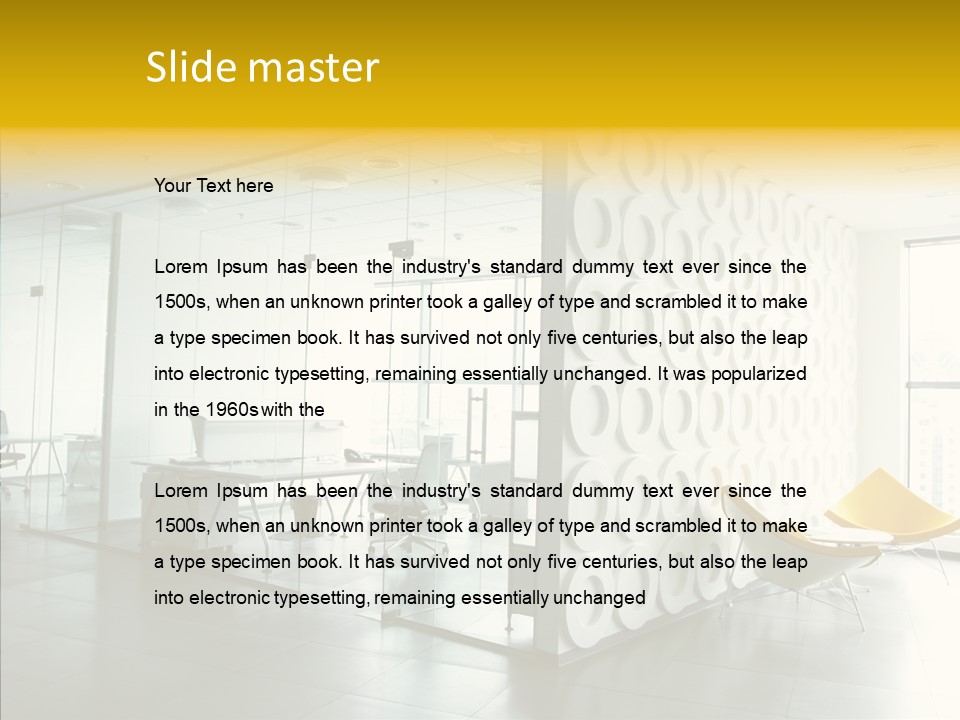 Quality Living Windows PowerPoint Template