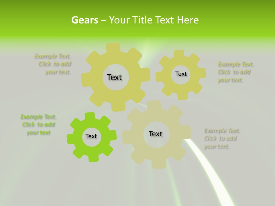 Chair Together Trategy PowerPoint Template