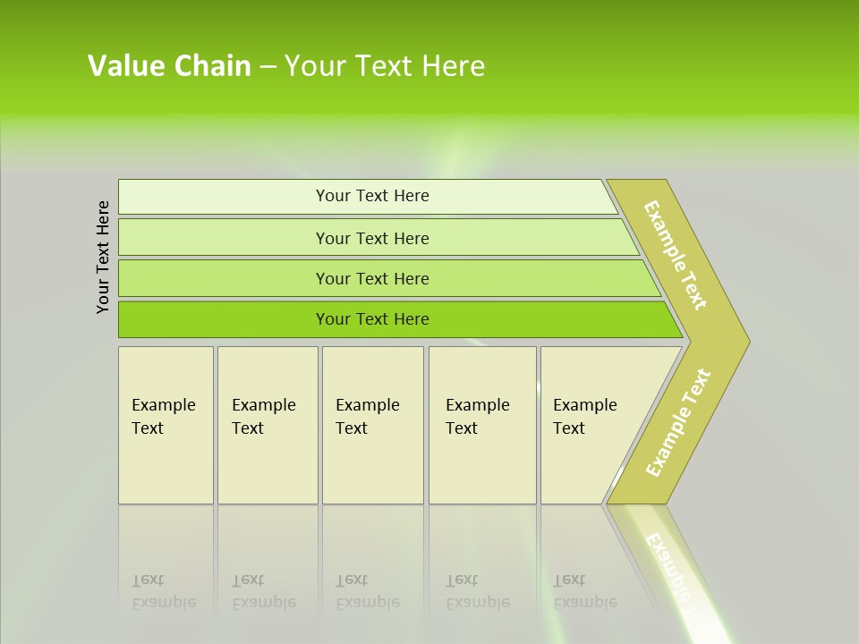 Chair Together Trategy PowerPoint Template