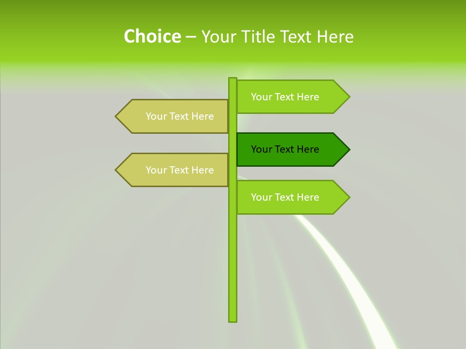 Chair Together Trategy PowerPoint Template