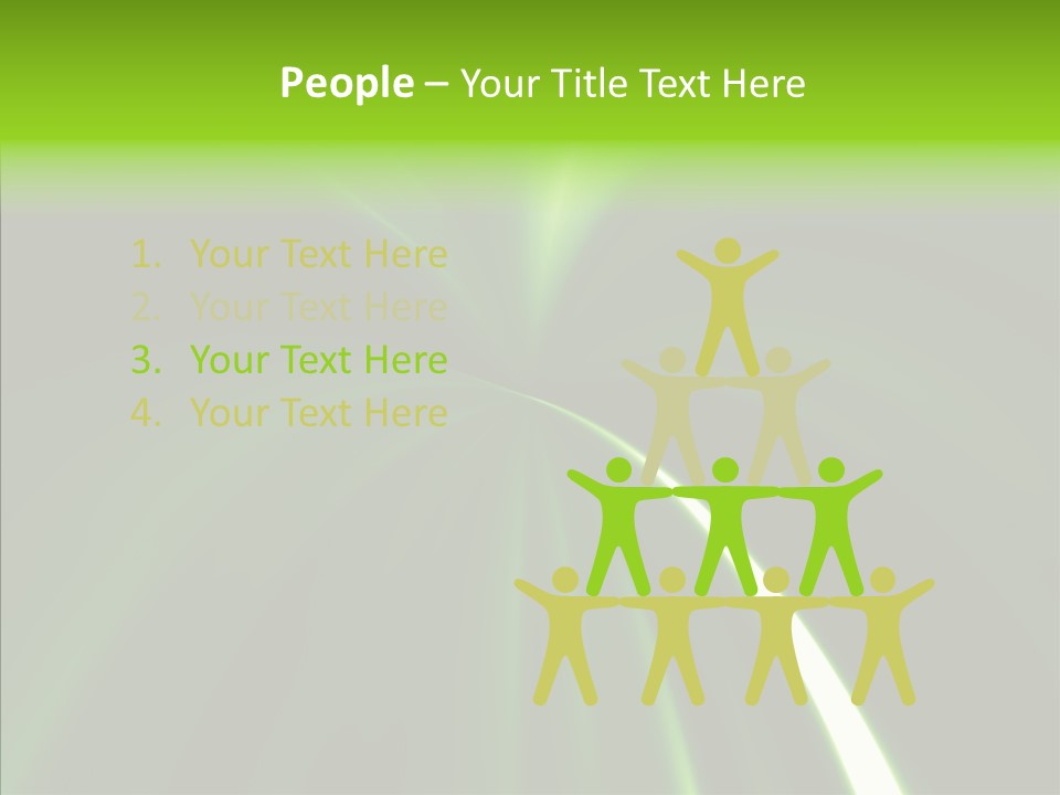 Chair Together Trategy PowerPoint Template