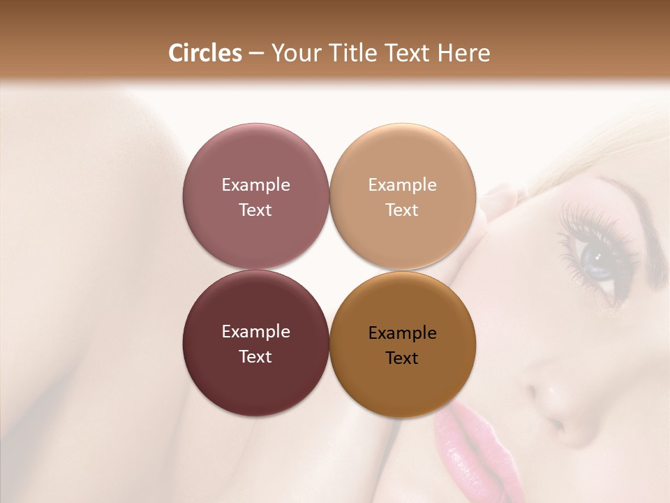 Spa Charm Female PowerPoint Template