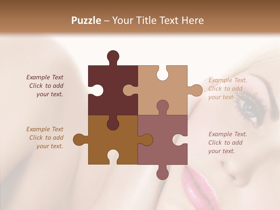 Spa Charm Female PowerPoint Template