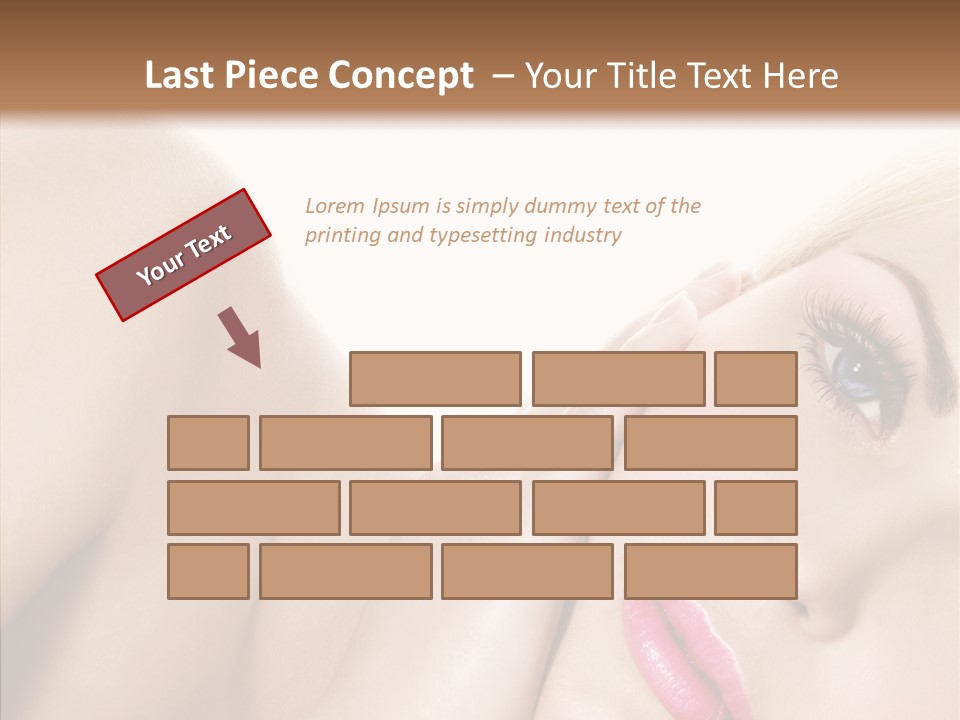 Spa Charm Female PowerPoint Template