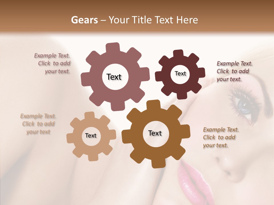 Spa Charm Female PowerPoint Template