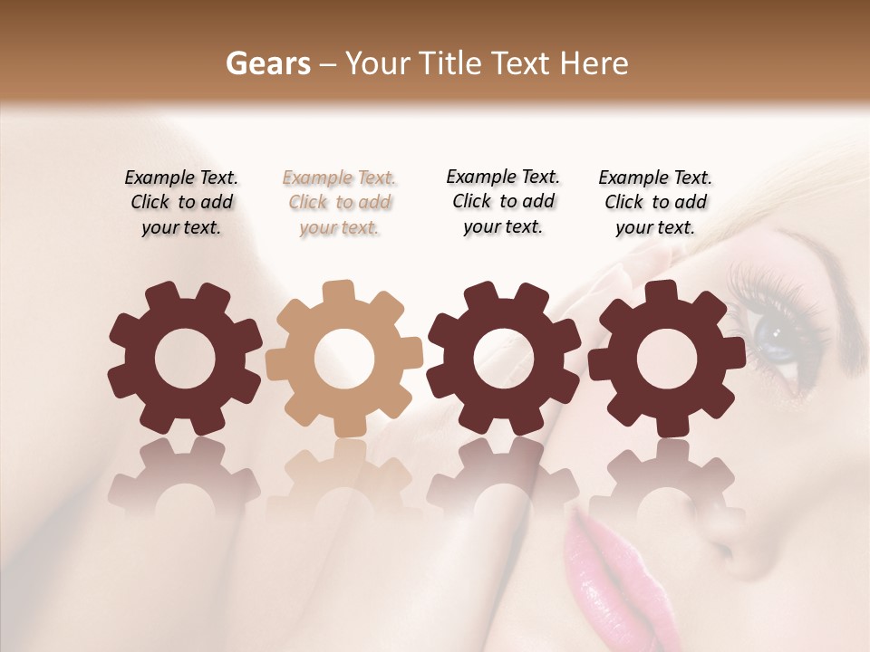 Spa Charm Female PowerPoint Template