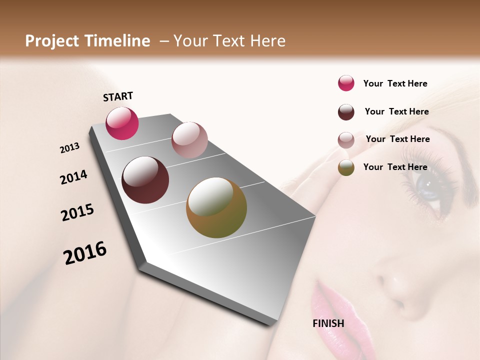 Spa Charm Female PowerPoint Template