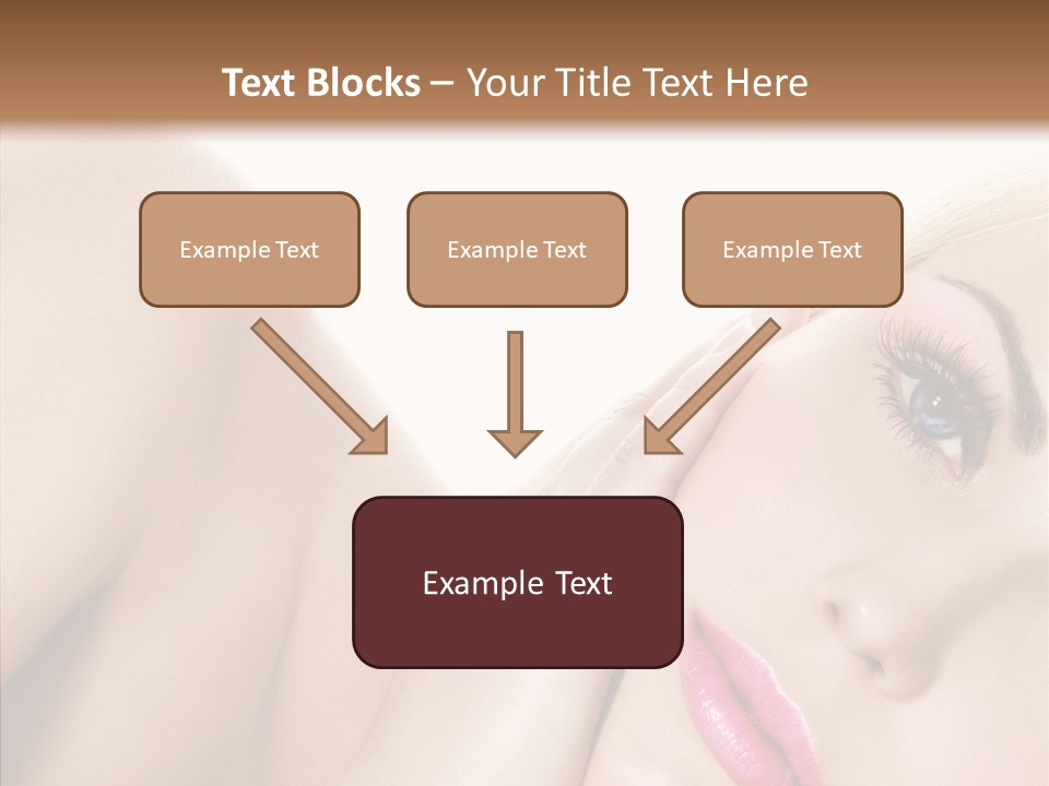 Spa Charm Female PowerPoint Template