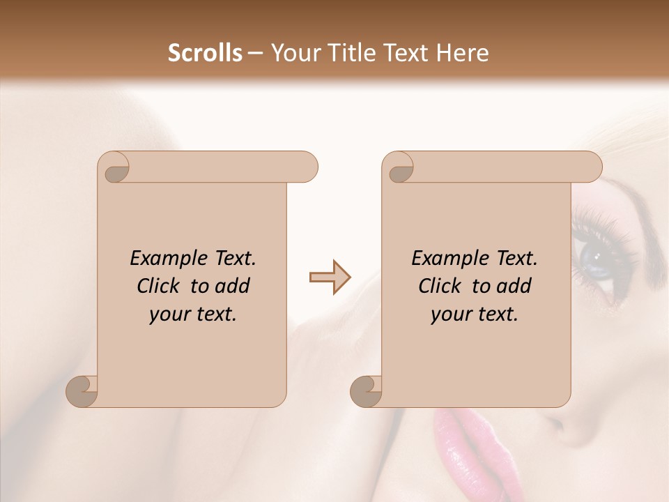 Spa Charm Female PowerPoint Template