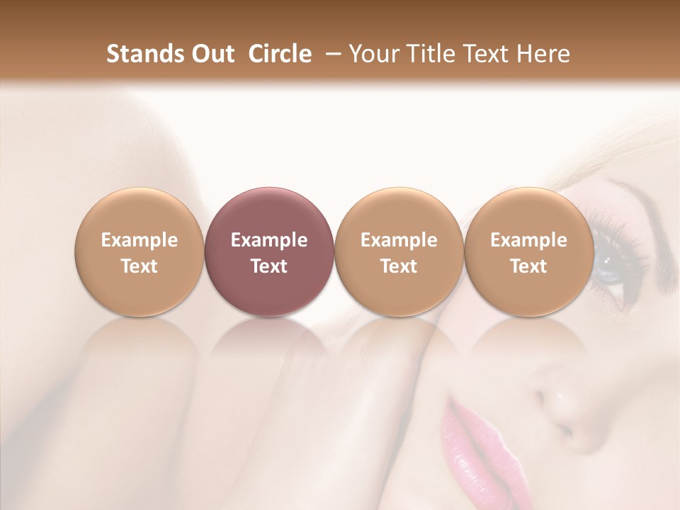 Spa Charm Female PowerPoint Template