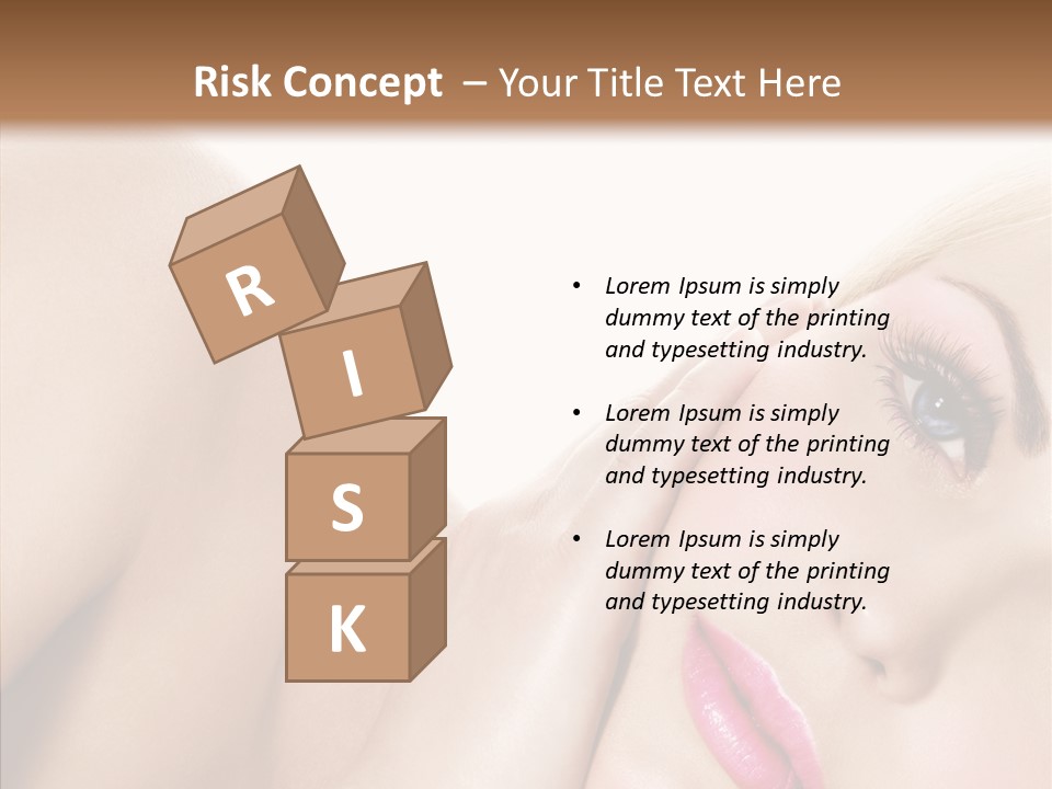 Spa Charm Female PowerPoint Template