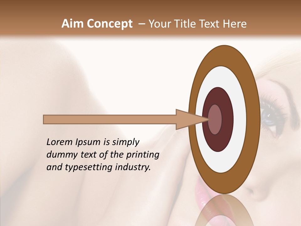 Spa Charm Female PowerPoint Template