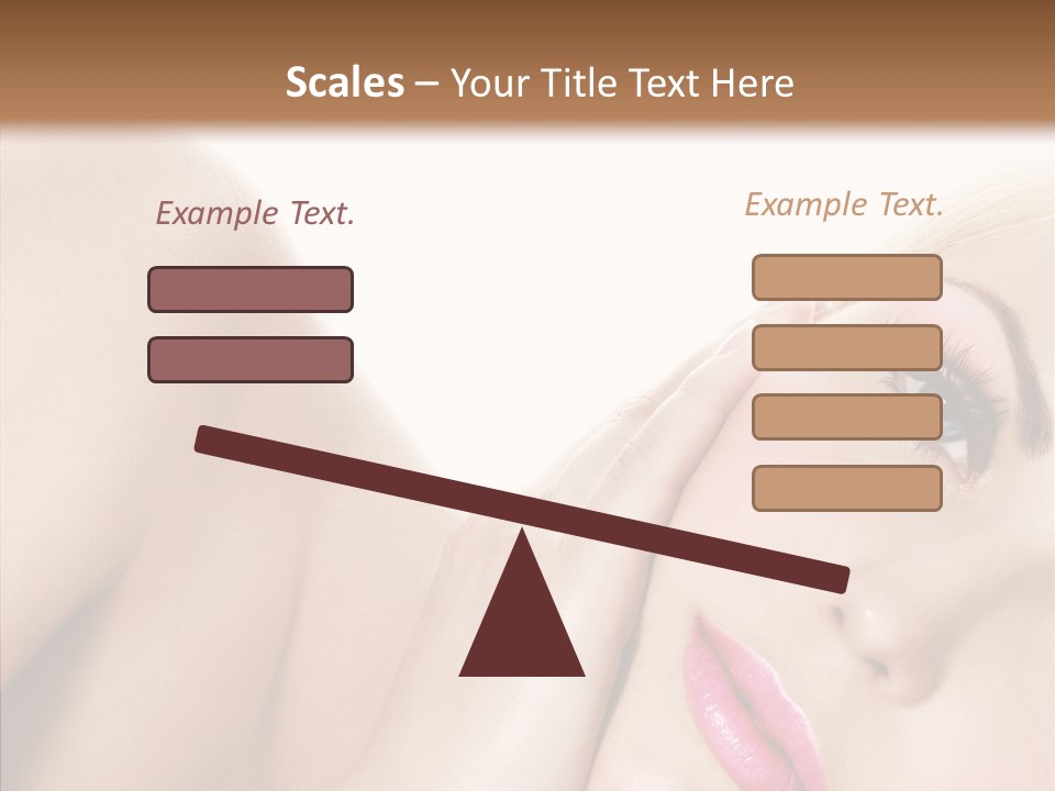 Spa Charm Female PowerPoint Template