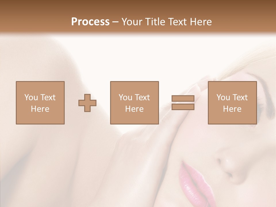 Spa Charm Female PowerPoint Template