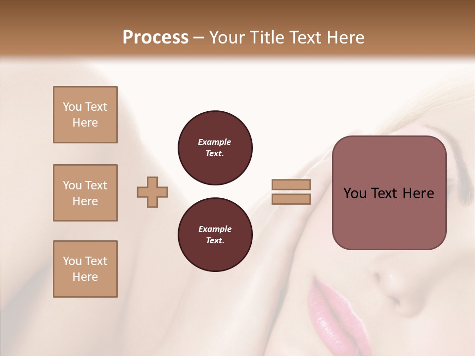 Spa Charm Female PowerPoint Template