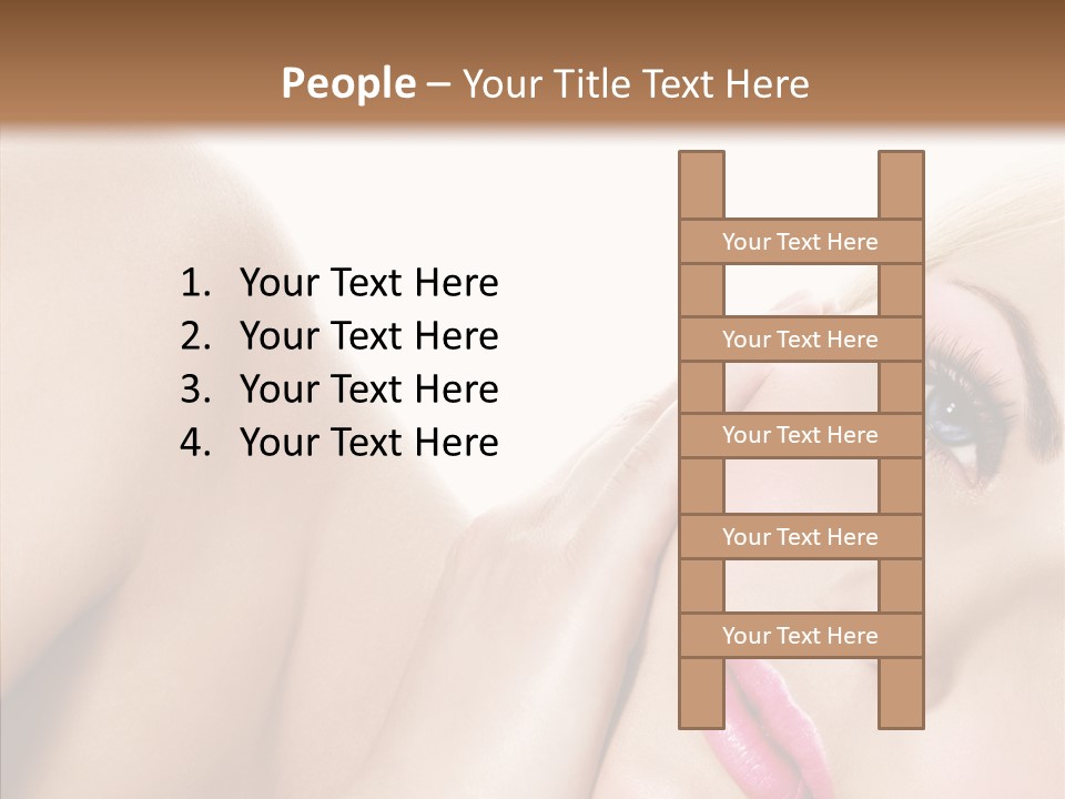 Spa Charm Female PowerPoint Template