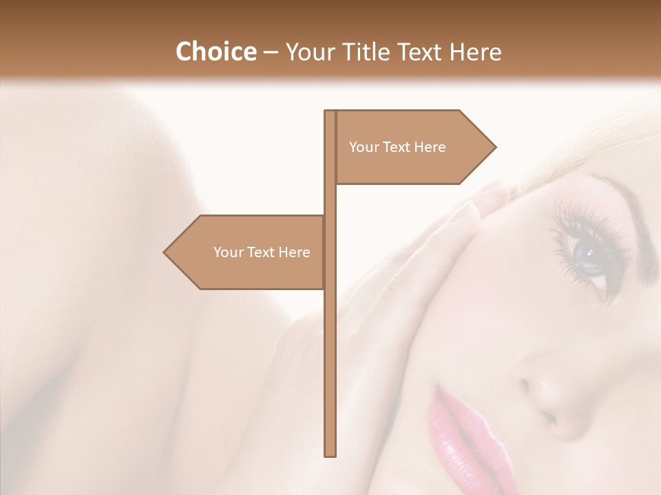 Spa Charm Female PowerPoint Template