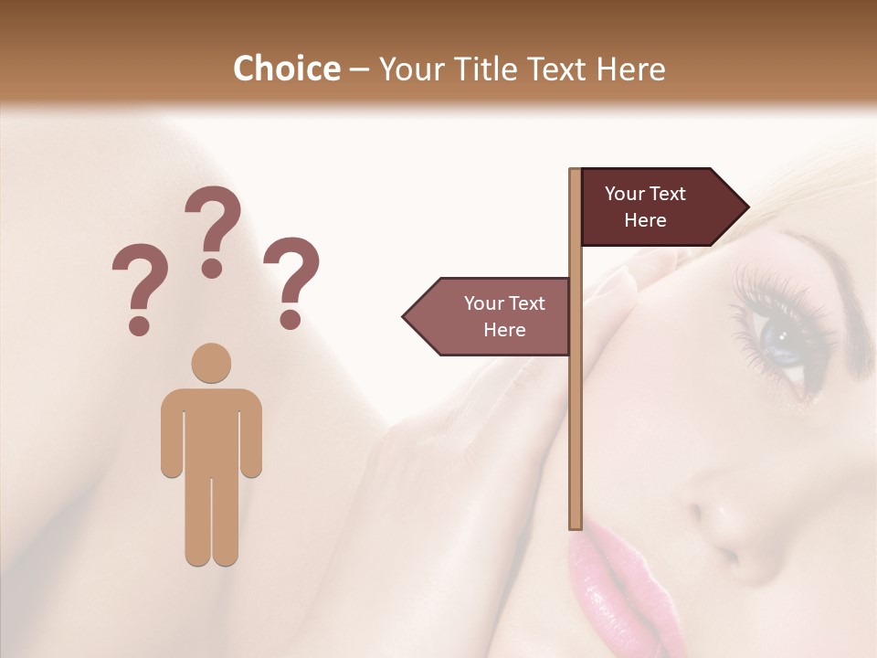 Spa Charm Female PowerPoint Template