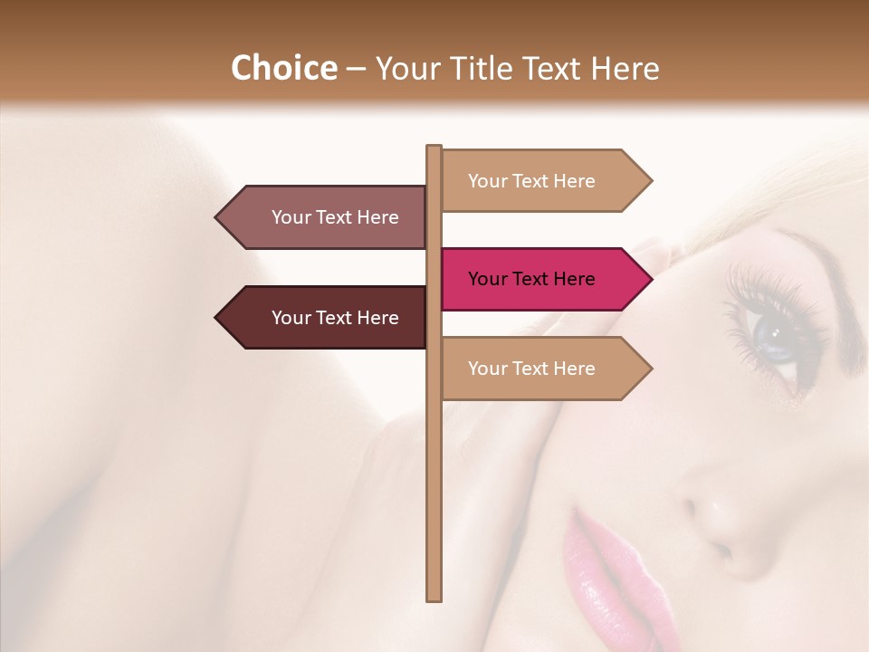 Spa Charm Female PowerPoint Template