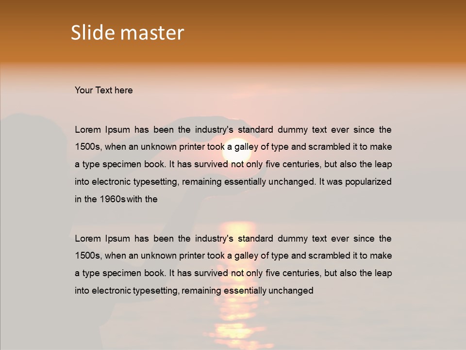 Radiation Uvb Uva PowerPoint Template