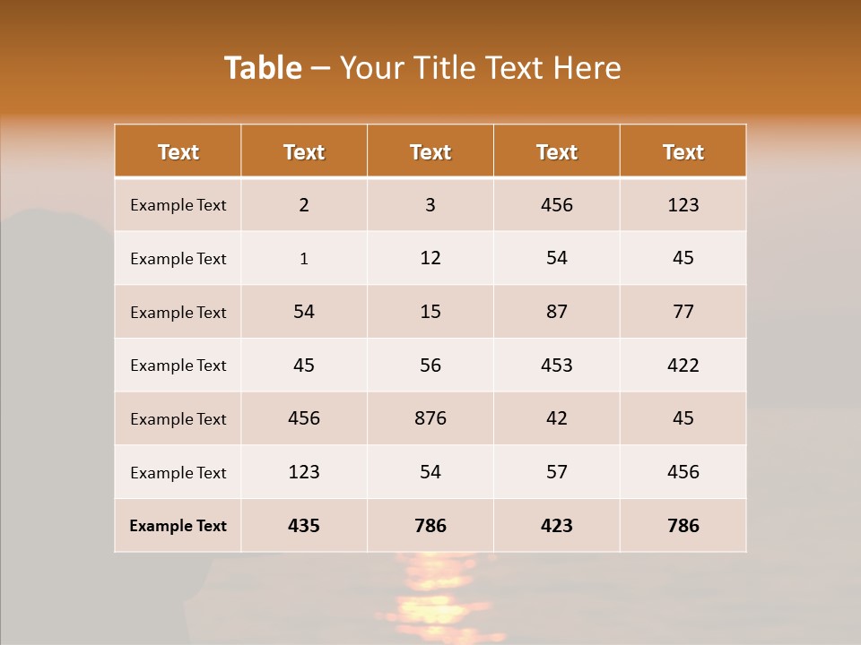 Radiation Uvb Uva PowerPoint Template
