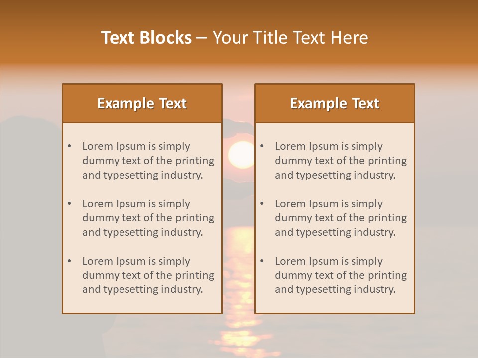 Radiation Uvb Uva PowerPoint Template