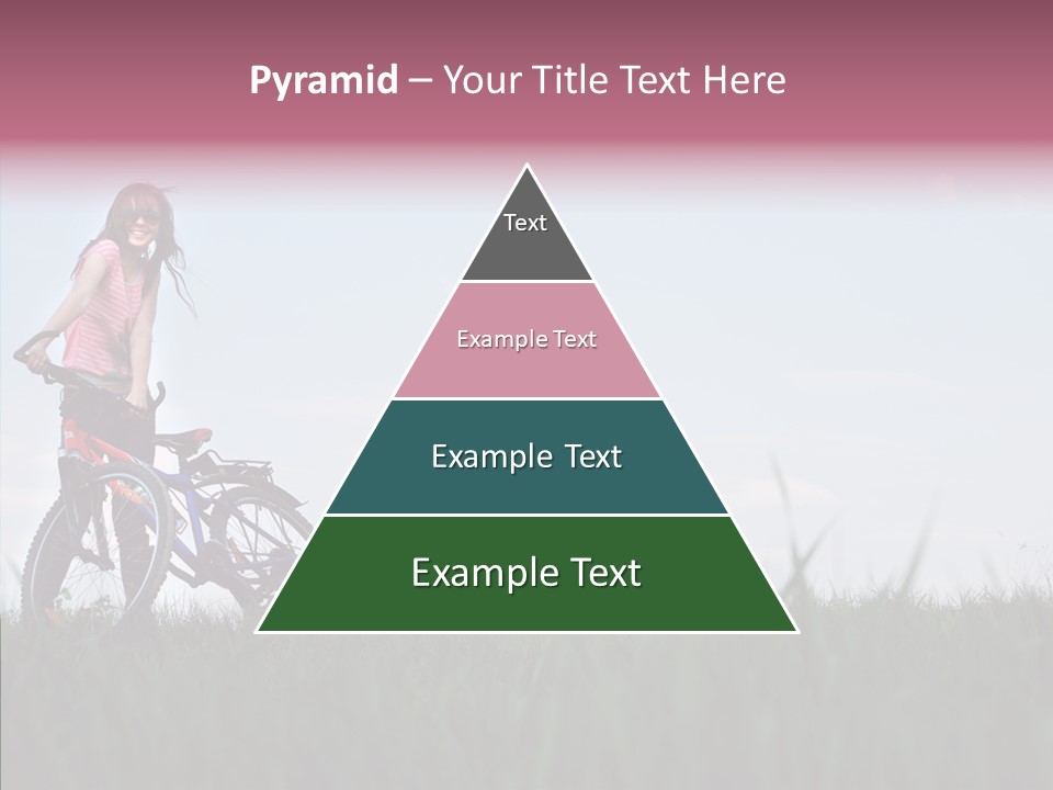 Beautiful Grass Blue PowerPoint Template