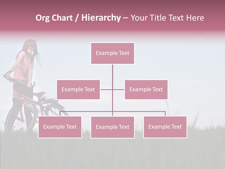 Beautiful Grass Blue PowerPoint Template